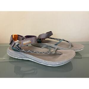 Merrell womens 11 Bravada cord wrap sandals gray travel water hike beach